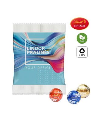 3er Lindt Pralinés im Tütchen - kleine Menge