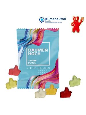 Fruchtgummi Daumen Hoch, 10 g - kleine Menge